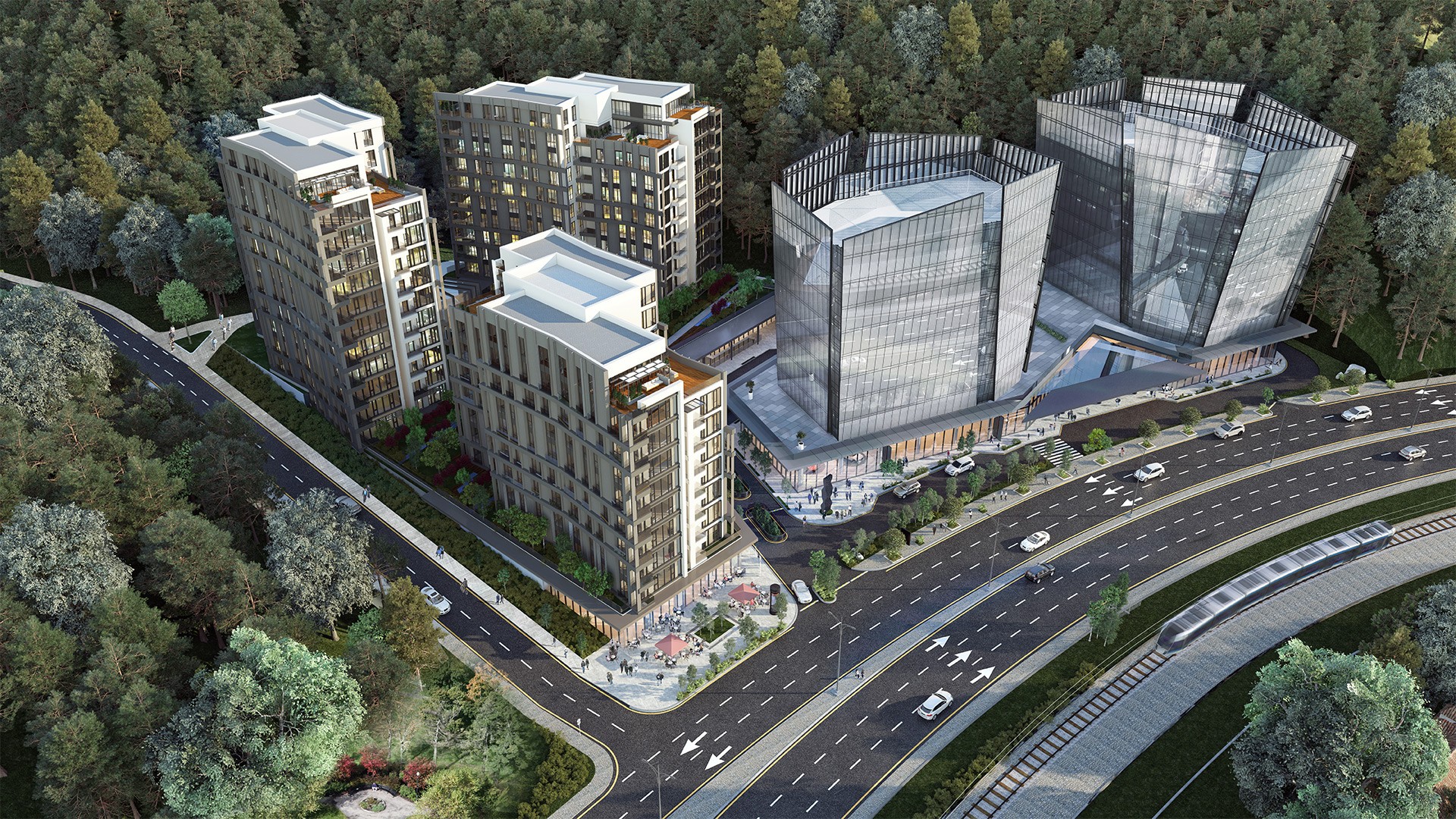 Luxurious real estate project with a magnificent view in Maslak, Istanbul 3
