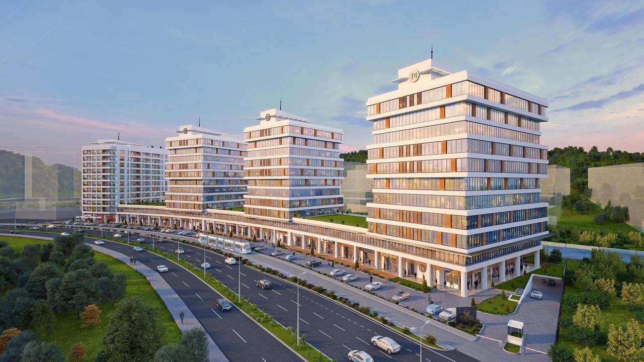 Apartments, offices, and shops ripe for investment in finest region of Istanbul, Maslak 2